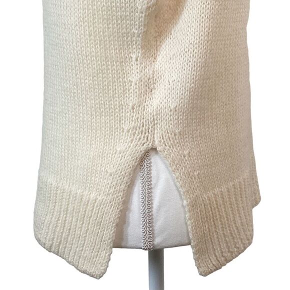 ISABEL MARANT ETOILE Women’s 38 (M) Wool Alpaca Pullover Sweater Side Vent Cream - Picture 5 of 14